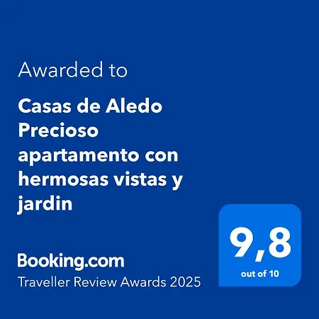 Casas De Aledo Precioso Con Hermosas Vistas Y Jardin *