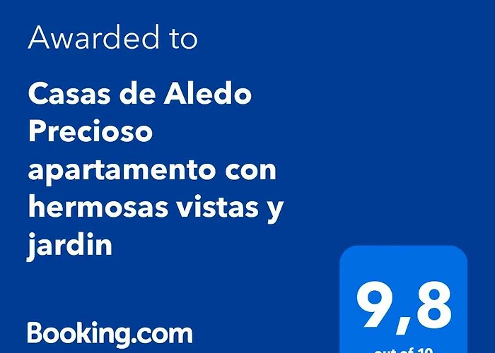 Casas De Aledo Precioso Con Hermosas Vistas Y Jardin *